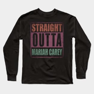 Classic Mariah Name Vintage Styles Christmas 70s 80s 90s Long Sleeve T-Shirt